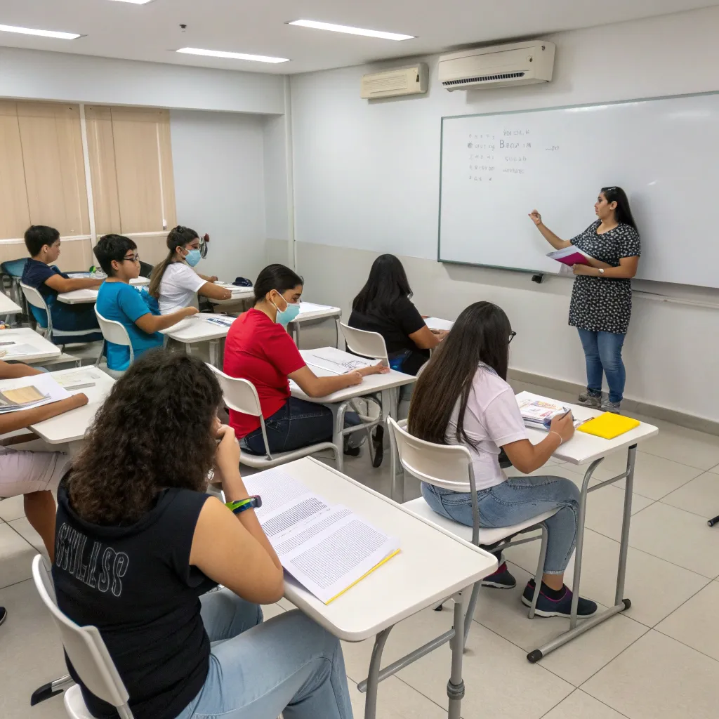 Language class at ARVIONETH